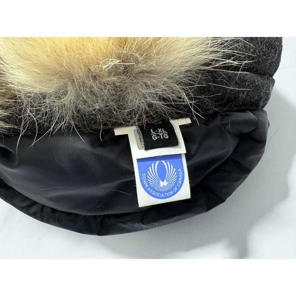 Canada Goose LORO PIANA Pilot Aviator Hat Down Fill Air Canada Size L/XL - Picture 13 of 16